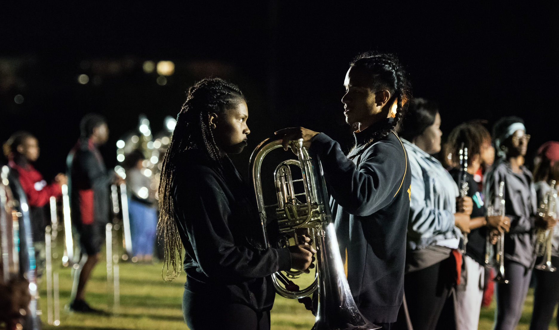 Winston-Salem State Drum Majors